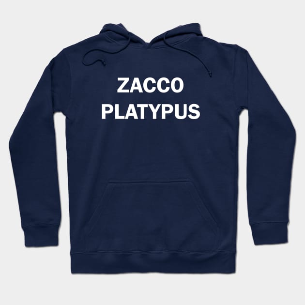 ZACCO PLATYPUS: Version Two Hoodie by AislingKiera